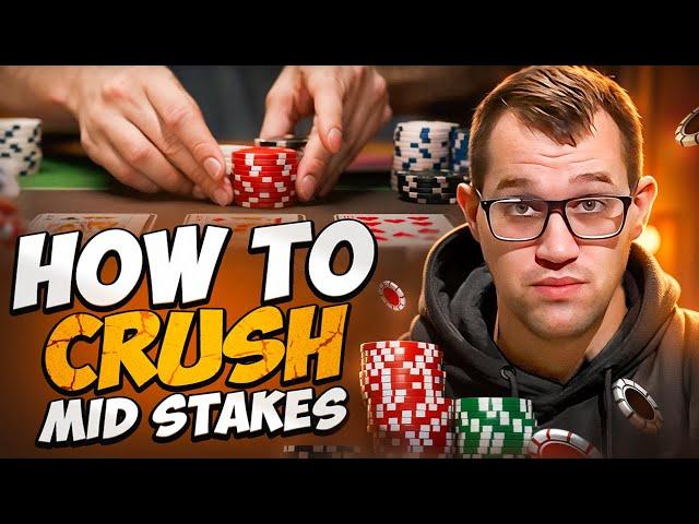 How To Win At Mid Stakes Poker Online: Ranges, Table Selection