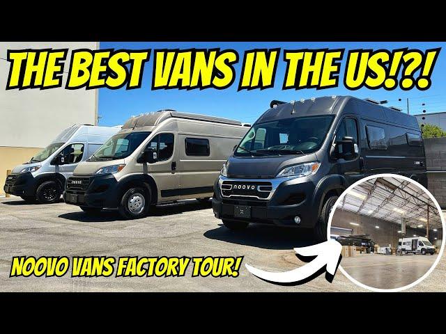 The BEST LUXURY Vans! | NOOVO FACTORY TOUR