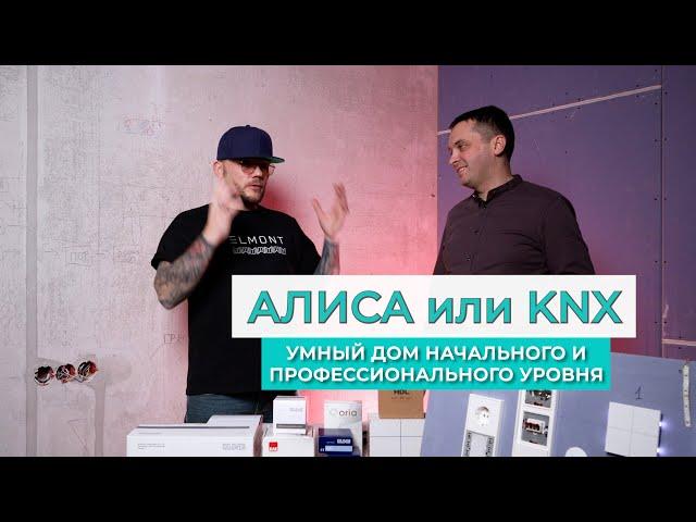 АЛИСА или KNX. Как выбрать систему УМНЫЙ ДОМ