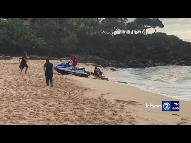 HPD confirms death of man pulled from water at Three Tables Beach