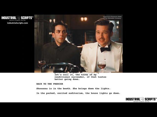 Classic Movie Scenes: INGLORIOUS BASTERDS (2009) // Exchange for Immunity // Script-to-Screen