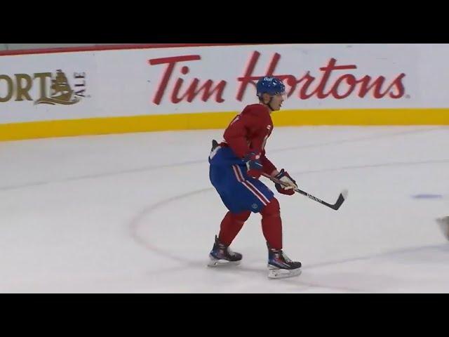 Juraj Slafkovsky Impresses at Day 1 of Habs Development Camp