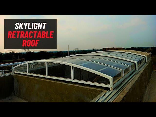 Megavent's Skylight Retractable Roof– India- www.megavent.co.in