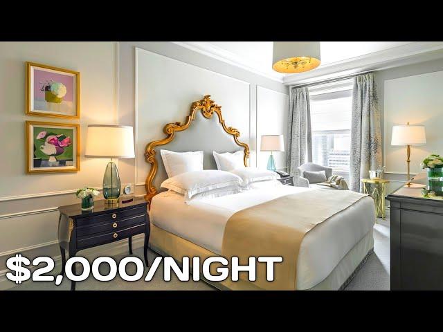 New York's Most Luxurious Hotel for Over $2,000 a Night | The Plaza