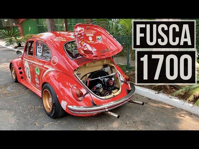 FUSCA CEREJINHA: um projeto pra andar na rua e na pista