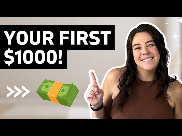 HOW TO Earn Your First $1000 As An INFLUENCER | 3 Simple Steps