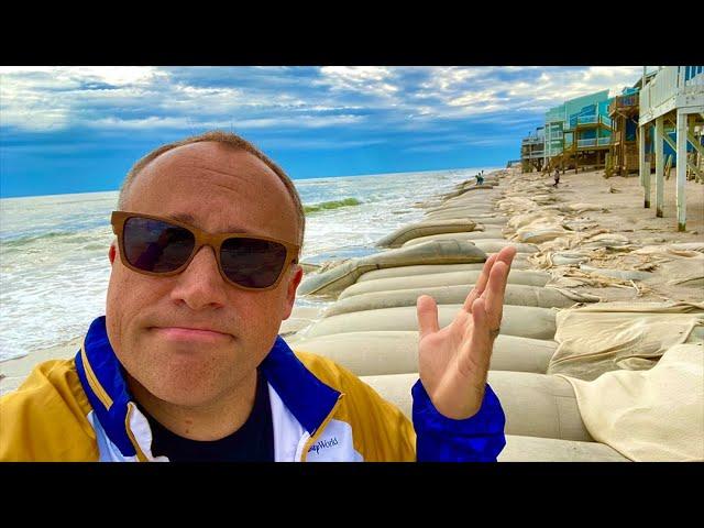 North Topsail Island VANISHING Beach‼️| The Fight Against Beach Erosion