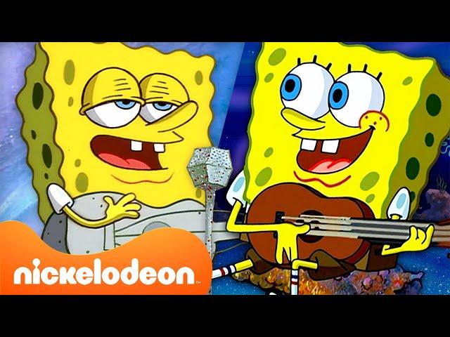 Губка Боб | Самые лучшие песни в "Губка Боб"!  | 30-минутная подборка | Nickelodeon Cyrillic