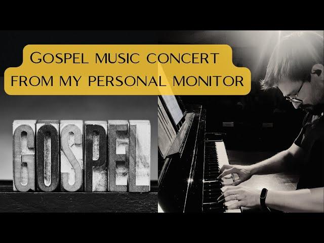 Gospel Music Concert "Sing A Song" (from my personal monitor)