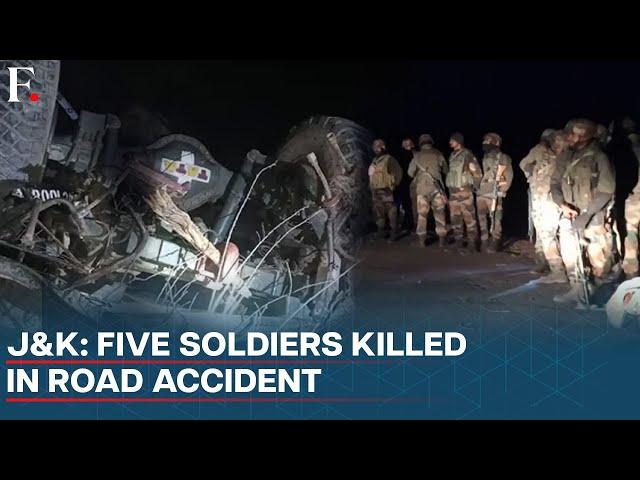 At Least 5 Indian Army Soldiers Die In a Road Accident In Jammu and Kashmir's Poonch DIstrict