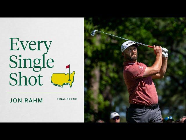 Masters Champion Jon Rahm's Final Round | Every Single Shot | The Masters