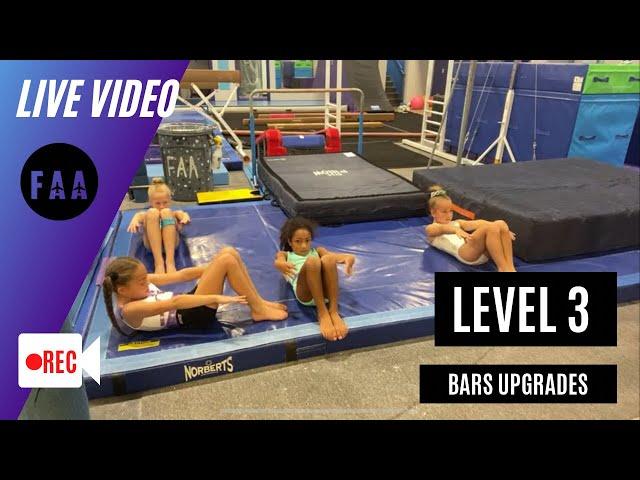 Level 3 Bars Live with Coach Victoria (Level 4 Upgrades)