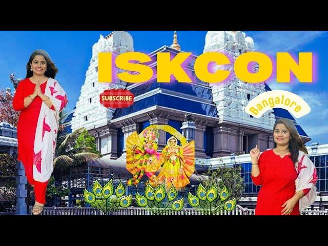 ISKCON Temple Bangalore | ISKCON Mandir Full Details | Largest Krishna Temple | ISKCON Canteen Food