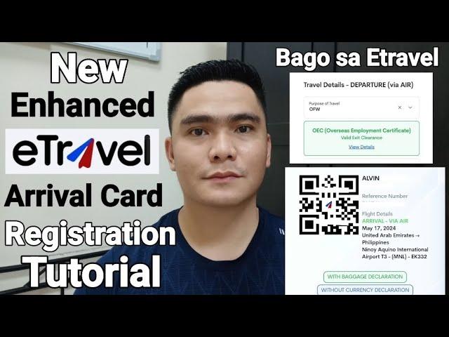 LATEST UPDATE SA MGA UUWI SA PILIPINAS | NEW ENHANCED ETRAVEL ARRIVAL CARD REGISTRATION TUTORIAL