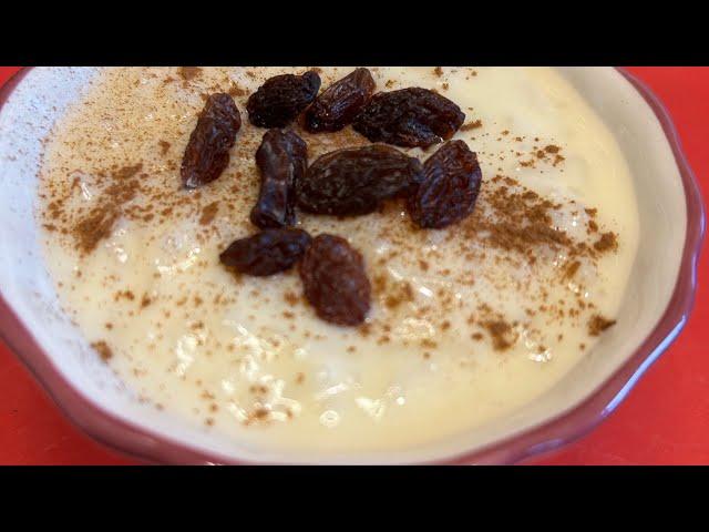 Creamy Rice Pudding