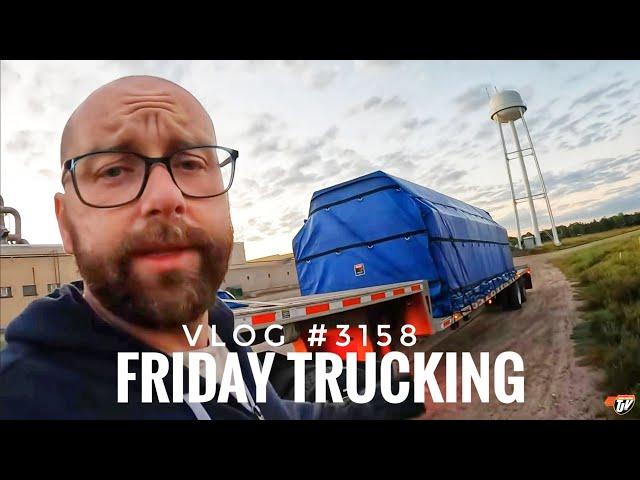 FRIDAY TRUCKING | My Trucking Life | Vlog #3158