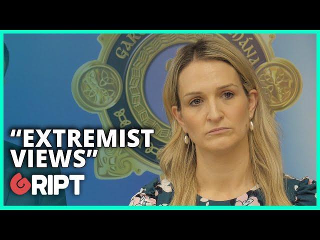 McEntee questioned on her definition of "far-right"