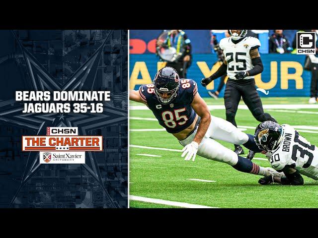 Caleb tosses 4 TD, Bears dominate Jaguars in London to improve to 4-2 | The Charter Podcast