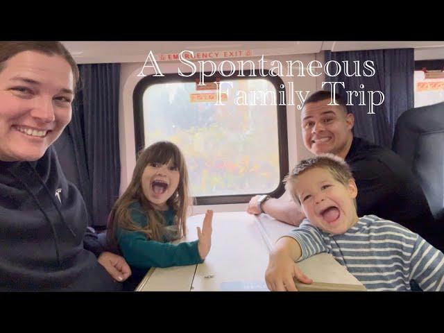 A Spontaneous Family Trip | TRAINS, SHIPS, PARKS & MORE