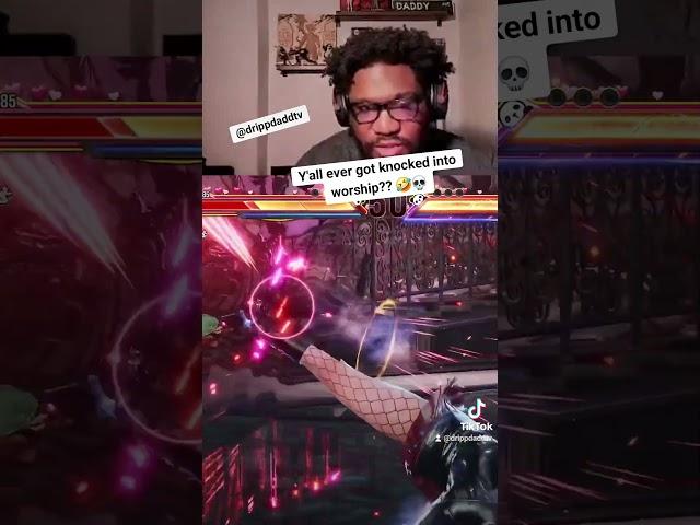 y'all ever get knocked into worship?  #tekken #gamer #fightinggames #tekken8 #sparking #gaming