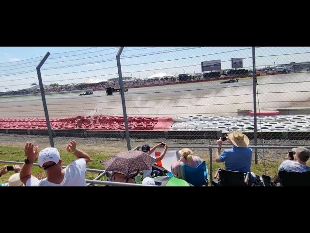 Max Verstappen crash 1st lap British GP