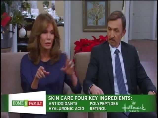 Jaclyn Smith with Husband Dr. Brad Allen, Home and Family Skin Care Interview