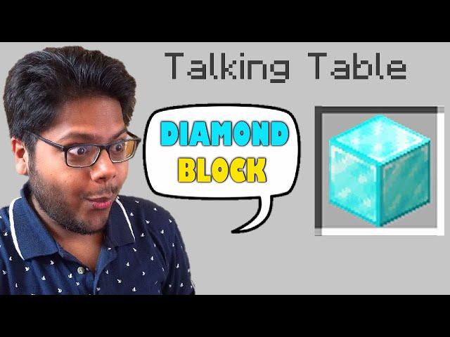 Minecraft, But Everything You Say, You Get | Ayush More