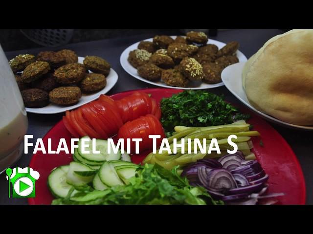 Falafel Rezept/Recipe mit Tahina Sauce (Tarator)