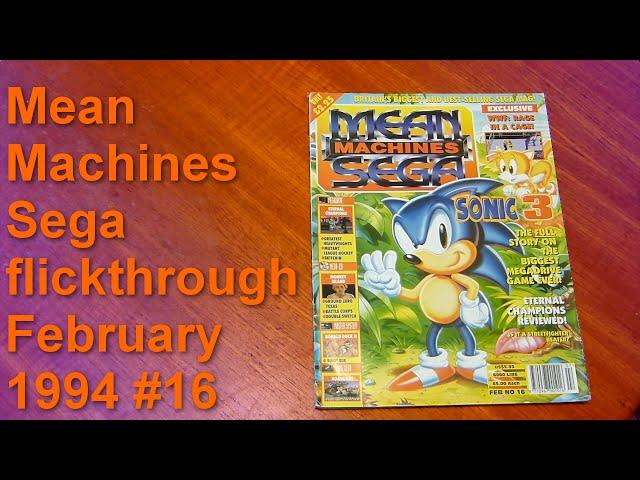 A look through Mean Machines Sega (Feb '94)