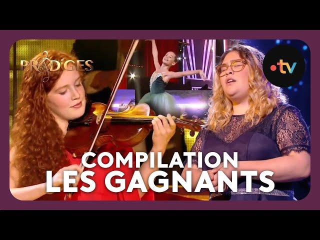 Compilation les 10 gagnants de Prodiges !