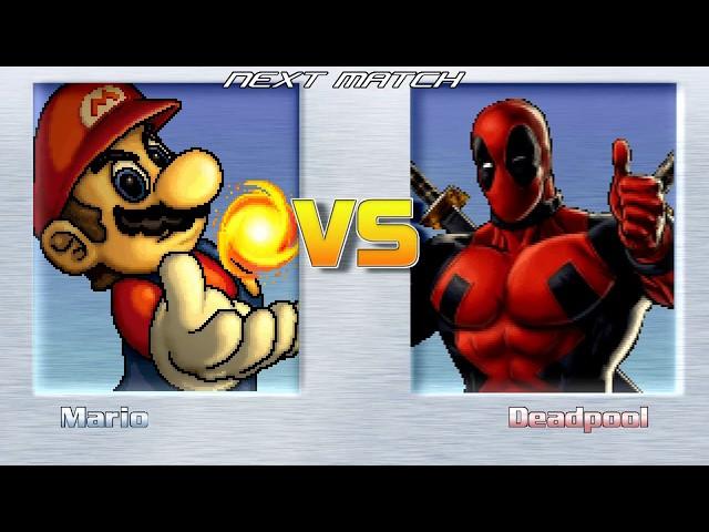 (mugen) Super Mario Vs. Deadpool