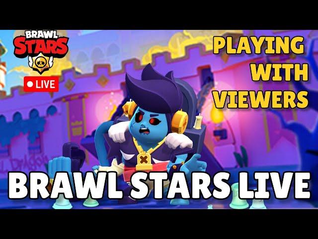 Pushing to 13000 trophies,Playing with viewers,Mini games, Brawl stars live, club recruitment