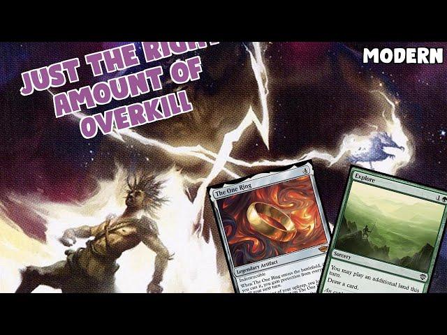 Just the Right Amount of OVERKILL | Catgirl Titan | Modern Prelim | MTGO