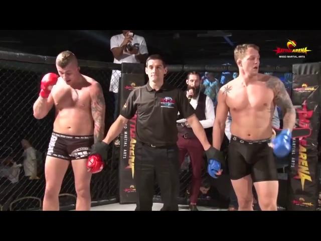 Marthin Hamlet Nielsen vs. Tomasz Ponder. Battle Arena Heavyweight Championship fight.