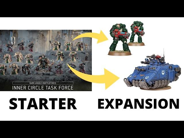 How to Start a Warhammer 40K Army from Each Christmas Battleforce Box - One Idea for Each