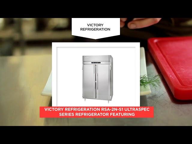 Victory Refrigeration RSA 2N S1 UltraSpec Series Refrigerator Featuring