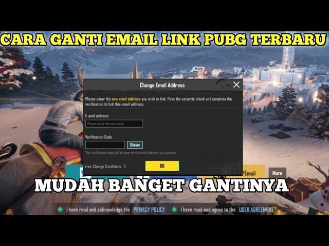 CARA GANTI LINK EMAIL PUBG TERBARU 2024‼️MUDAH BANGET CARANYA | AKUN PUBG MOBILE