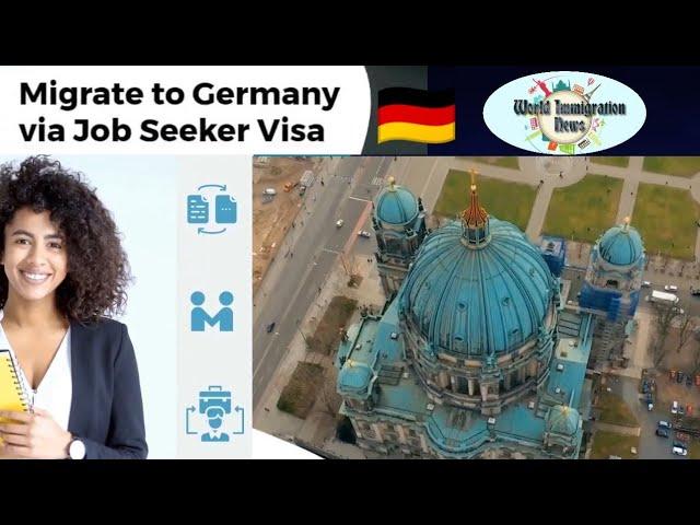 Germany job Seeker visa 2022-33 ।। 2023 में जर्मनी देगा नागरिकता हो जाओ तैयार।।