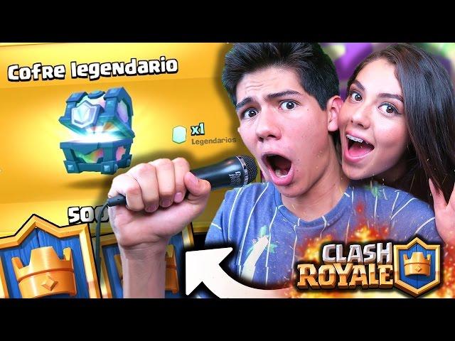 ¡El que PIERDA CANTA en Clash Royale con mi HERMANA! - [ANTRAX] 