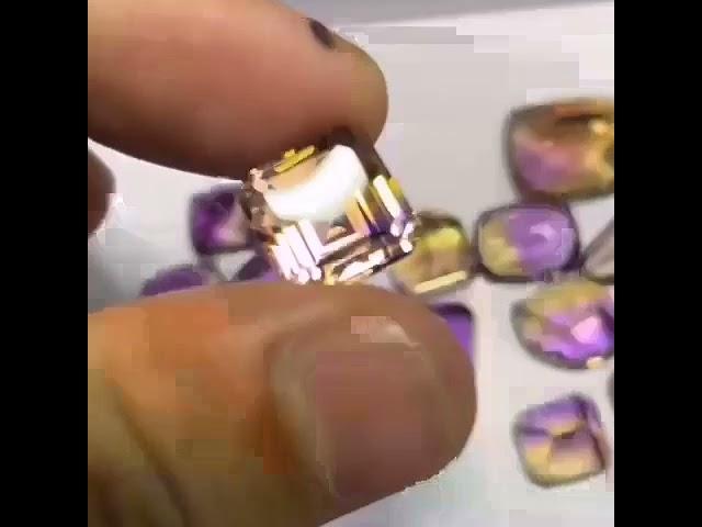 Ametrine natural, very good quality faceted gemstone, weight 200 carats,, price USD 500 shipped