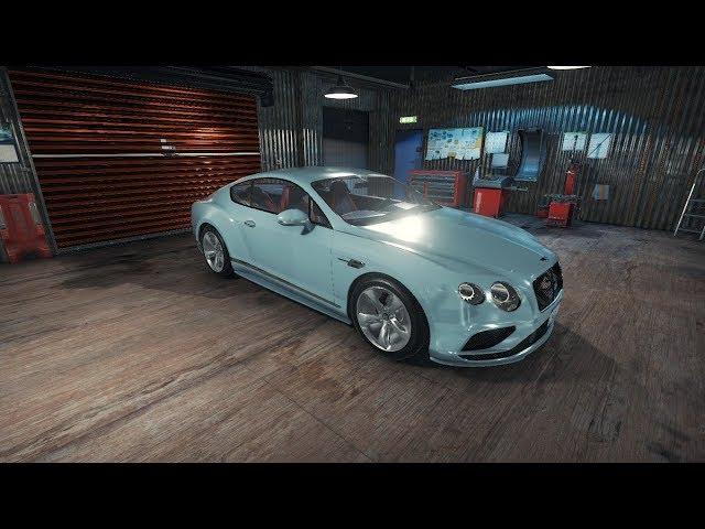 Bentley Continental GT - Full Junkyard Restoration Timelapse - Car Mechanic Simulator 2018 CMS18