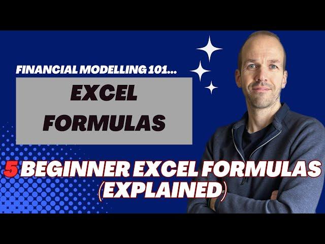 5 Beginner Excel Formulas - 5 of the Most Used Excel Formulas that every beginner should learn