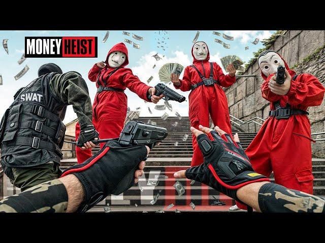 PARKOUR VS MONEY HEIST! 6 | ESCAPE from POLICE chase, IMPOSSIBLE and UNSTOPPABLE (Epic Live Action)