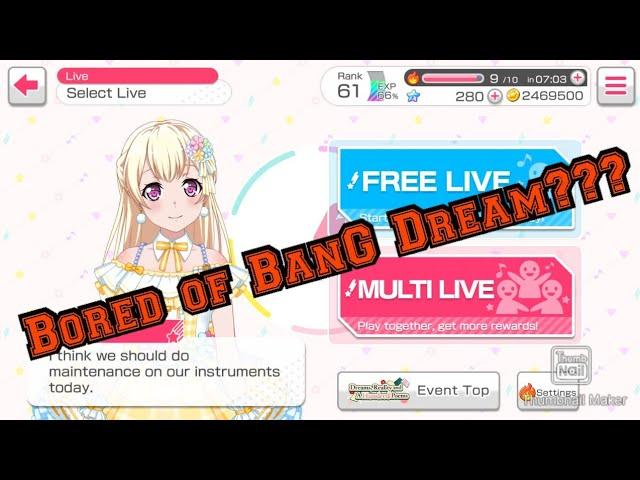 Challenges to Beat Bandori Boredom | Part 1
