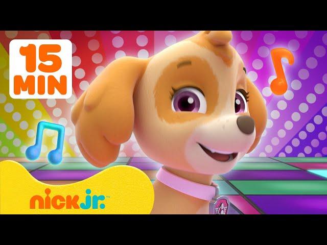 PAW Patrol Skye's Music Party! #1  15 Minutes | Nick Jr. Music