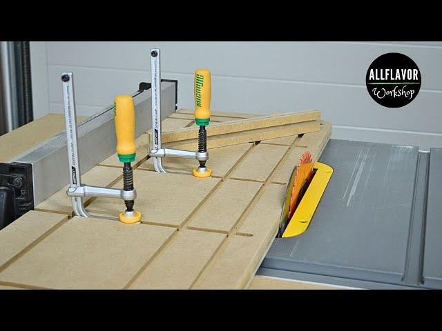How to Make a Jointer Sled/Tapering Jig