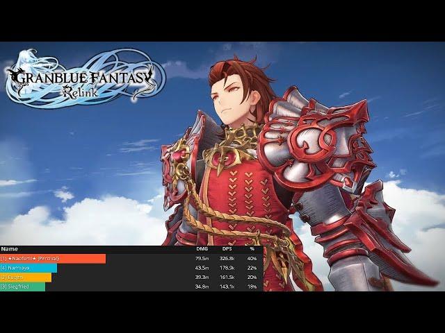 Granblue Fantasy Relink: Lock Horns! [2:55 min] New Percival 1.2.1 Solo with AI || Build at the End