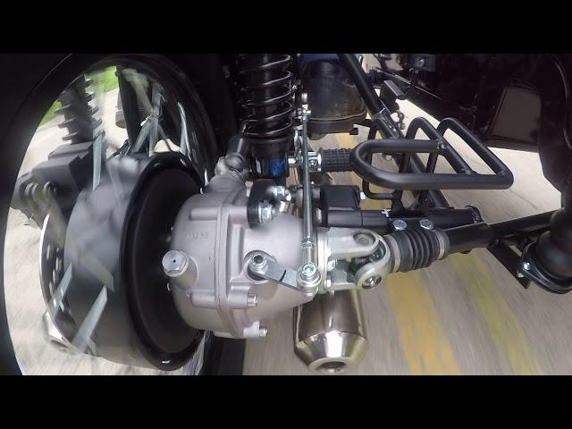 New Ural Sidecar Motorcycle 2WD Camera Angle with Heal-Toe Shifting