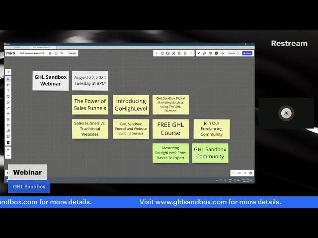GHL Sandbox Live Session