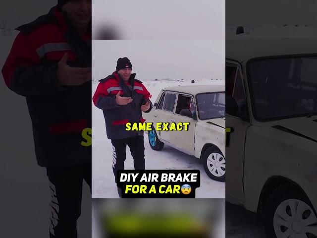 We turn the roof into an aero-brake on a Lada